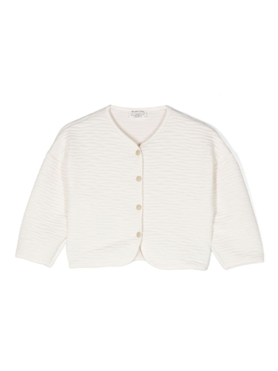 Studio Clay Moon Button-up Jacket In White
