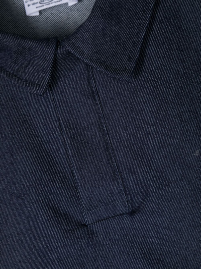 Shop Studio Clay Leo Graphic-print Polo Shirt In Blue