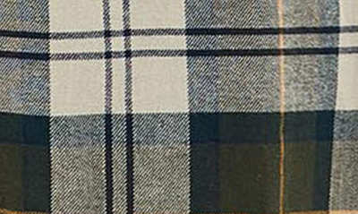 Barbour Elishaw Plaid Cotton Button-up Tunic Shirt In Ancient Tartan