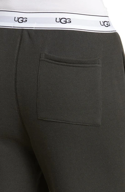 Shop Ugg Judie Wide Leg Lounge Pants In Black