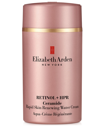 Shop Elizabeth Arden Ceramide Retinol + Hpr Rapid Skin Renewing Water Cream, 50 ml