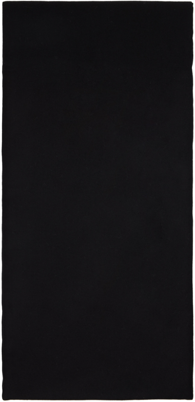 Shop Gabriela Coll Garments Black Padded Scarf In 02 - Black