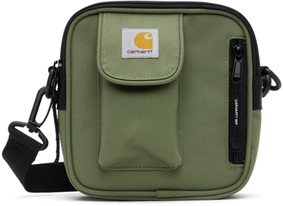 Shop Carhartt Green Essentials Bag In 667 Dollar Green