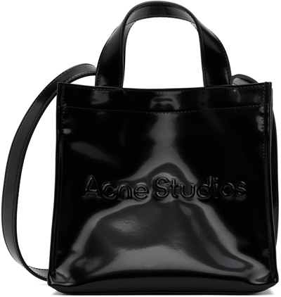 Shop Acne Studios Black Mini Logo Bag