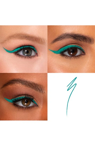 Shop Too Faced Killer Liner 36-hour Waterproof Gel Eyeliner In Killer Turquoise