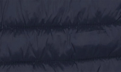 Hawke And Co Quilted Nylon Vest In Hawke Navy