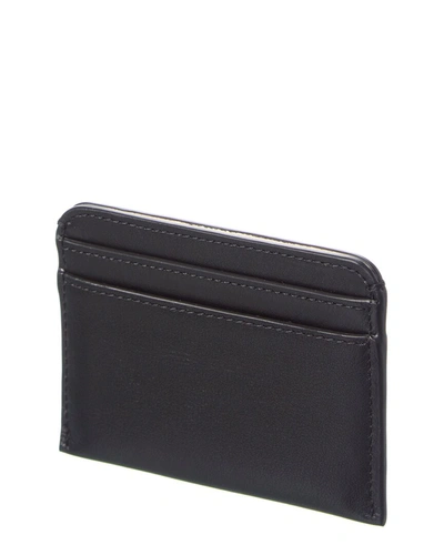 Shop Chloé Sense Leather Card Holder In Black