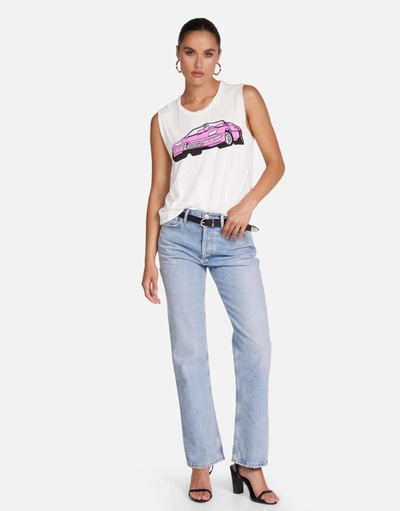 Lauren Moshi Kel  Barbie Convertible In White