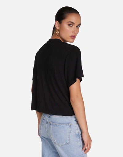 Lauren Moshi X Rue X Crystal Glam In Black