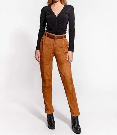 As By Df Alma Ruched V-neck Sweater In Black