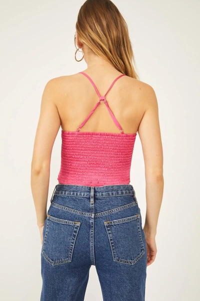 Shop Free People Right On Time Cami In Pink