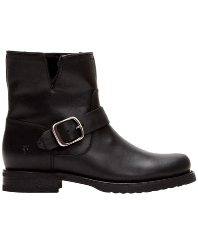 Shop Frye Veronica Leather Boot In Black