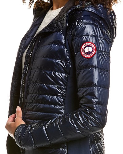 Shop Canada Goose Hybridge Lite Hoody Jacket In Blue