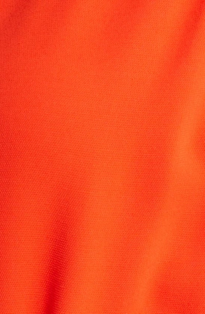Shop Hugo Boss Dibanorah Long Sleeve Midi Dress In Orange