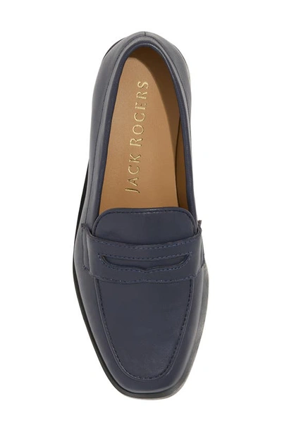Shop Jack Rogers Kids' Hope Penny Loafer In Midnight