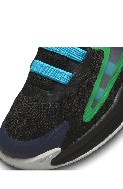 Shop Nike Kids' Giannis Immortality 2 Sneaker In Black/ Algae/ Gold/ Pink