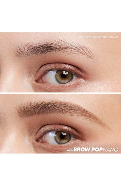 Kosas Brow Pop Nano Ultra-fine Detailing + Feathering Eyebrow Pencil Medium Brown 0.001 oz / 0.03 G In Medium Brown