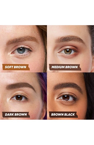 Kosas Brow Pop Nano Ultra-fine Detailing + Feathering Eyebrow Pencil Dark Brown 0.001 oz / 0.03 G In Dark Brown