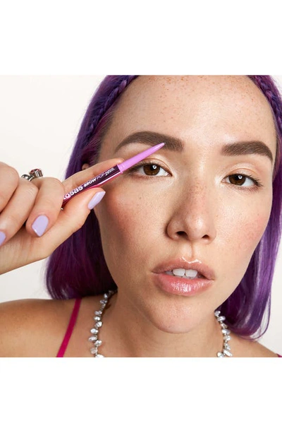Kosas Brow Pop Nano Ultra-fine Detailing + Feathering Eyebrow Pencil Dark Brown 0.001 oz / 0.03 G In Dark Brown