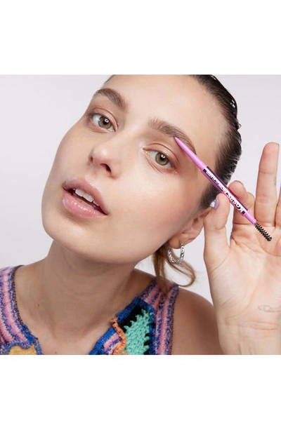 Kosas Brow Pop Nano Ultra-fine Detailing + Feathering Eyebrow Pencil Medium Brown 0.001 oz / 0.03 G In Medium Brown