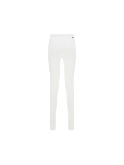 Shop Ferragamo Pants Salvatore  Clothing White