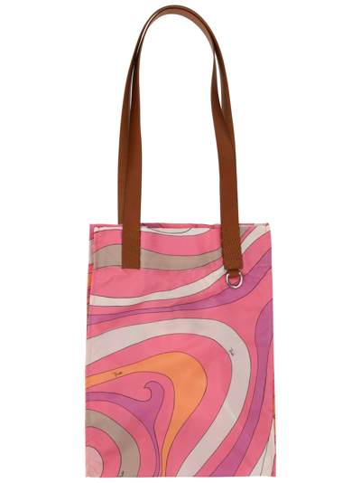 Shop Emilio Pucci Shoulder Bag  Bags In Multicolor