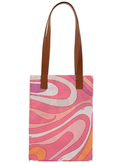 Shop Emilio Pucci Shoulder Bag  Bags In Multicolor