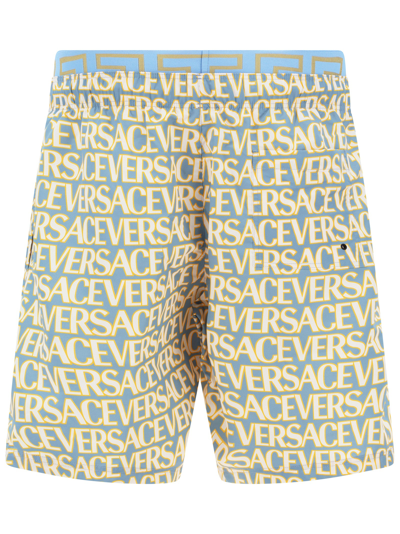 Shop Versace Dua Lipa X  Swimsuit Gianni  Clothing In Multicolor