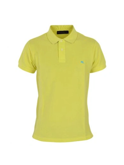 Etro Yellow Polo In Giallo