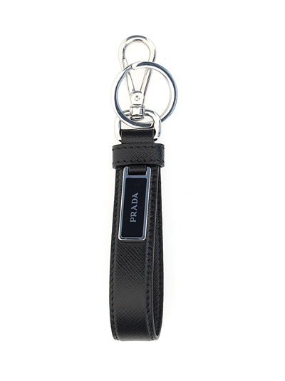 Shop Prada Key Ring  Accessories In Multicolor