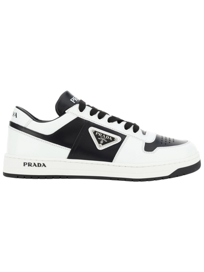 Shop Prada Downtown Sneakers  Shoes In Multicolor