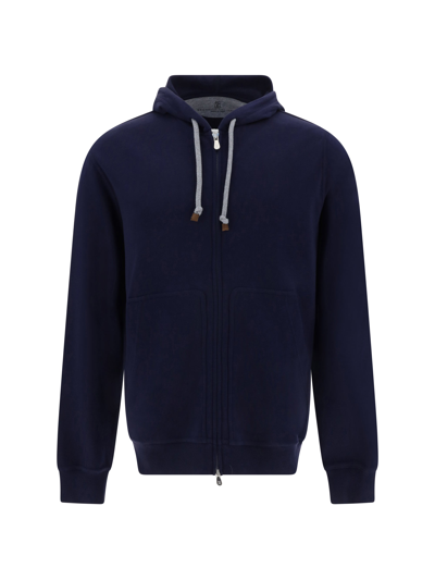 Shop Brunello Cucinelli Hoodie  Clothing In Multicolor