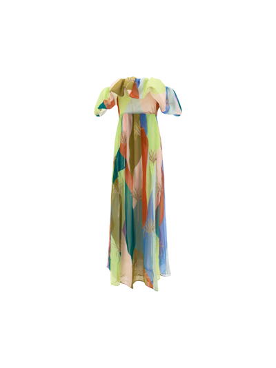 Shop Raquel Diniz Julles Dress  Clothing In Multicolor