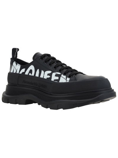 Shop Alexander Mcqueen Sneakers  Shoes Black