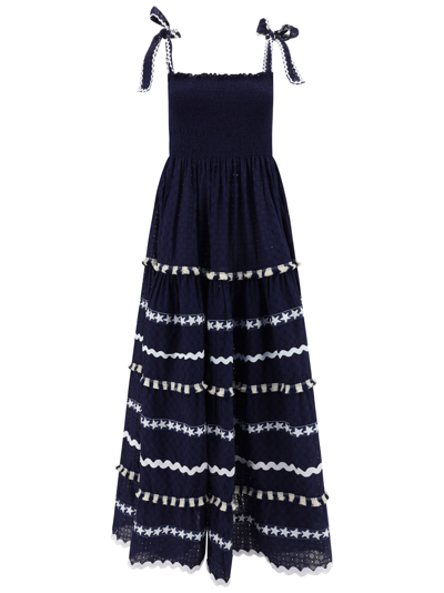 Shop Flora Sardalos Maxi Dress  Clothing Blue