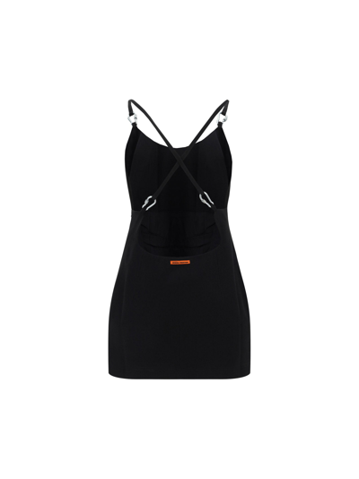 Shop Heron Preston Mini Dress  Clothing Black