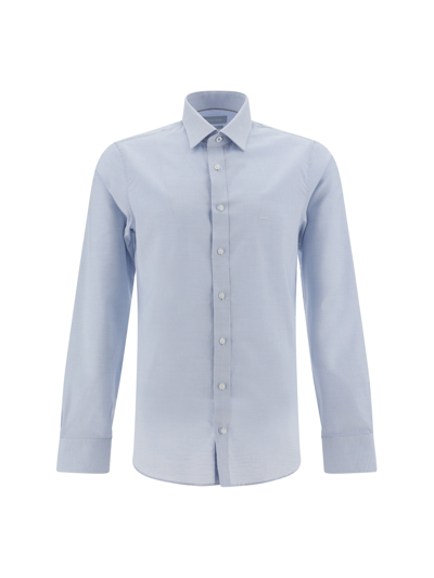 Shop Michael Kors Dobby Business Shirt  Clothing Blue