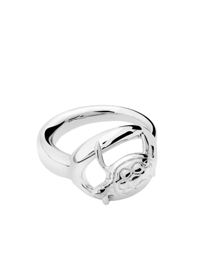 Shop Tane México 1942 Turtle Sterling Silver Ring