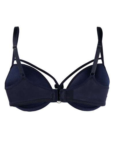 Shop Marlies Dekkers Space Odyssey Push-up Bra In Blue