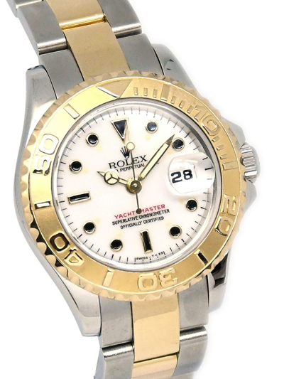Pre-owned Rolex 1997  Yacht-master 29mm In Gold
