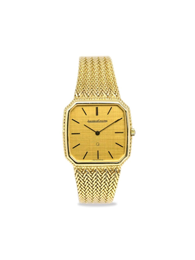 Pre-owned Jaeger-lecoultre 1970-1980s  Quartz 30mm In Gold