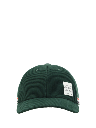 Shop Thom Browne Baseball Cap  Accessories Green