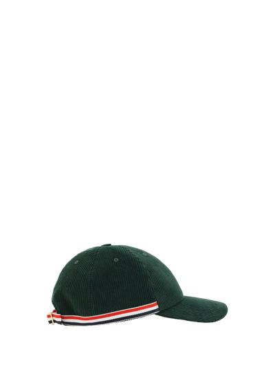 Shop Thom Browne Baseball Cap  Accessories Green