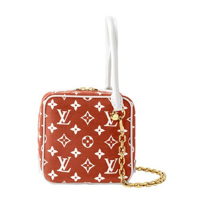 Louis Vuitton Square Bag In Rouge