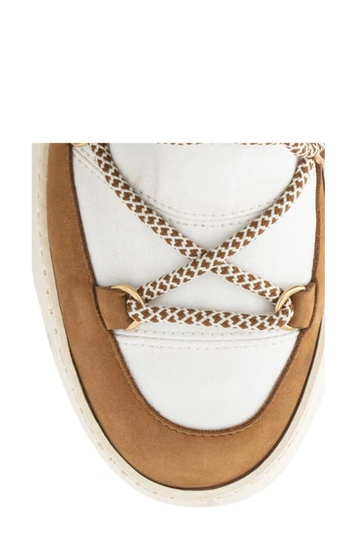 Aquatalia Amalia Boot In Off White/ Honey