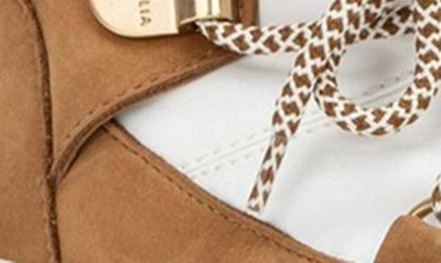 Aquatalia Amalia Boot In Off White/ Honey