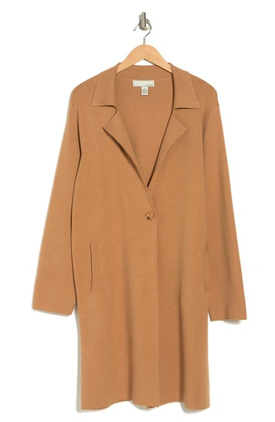 Shop By Design Whitney Duster Coat In Camel