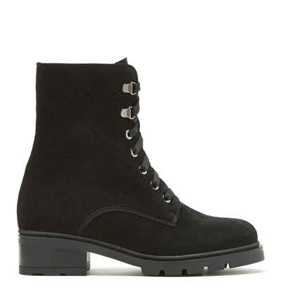 Shop La Canadienne Suttan Suede Bootie In Black