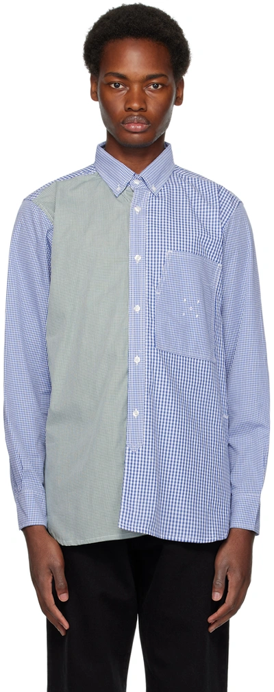 Shop Pop Trading Company Blue & Green Checked Shirt