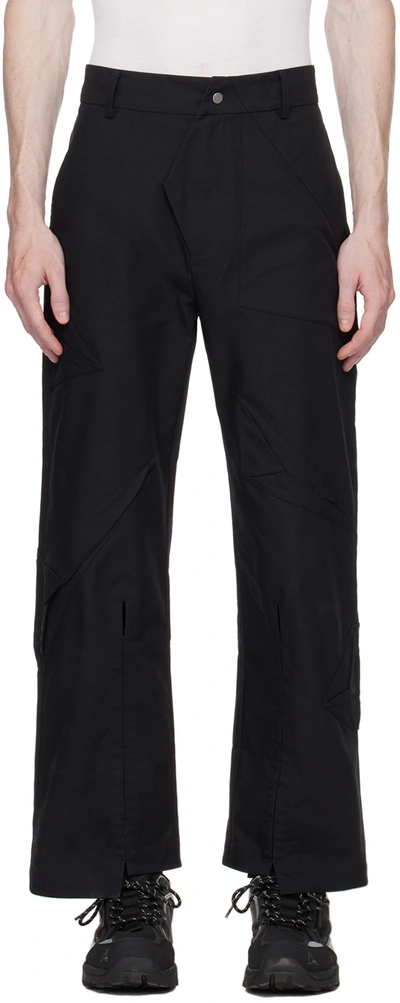 Shop Uncertain Factor Black Nose Tackle Trousers